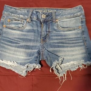 American eagle denim shorts
